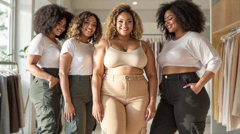 pantalon cargo femme