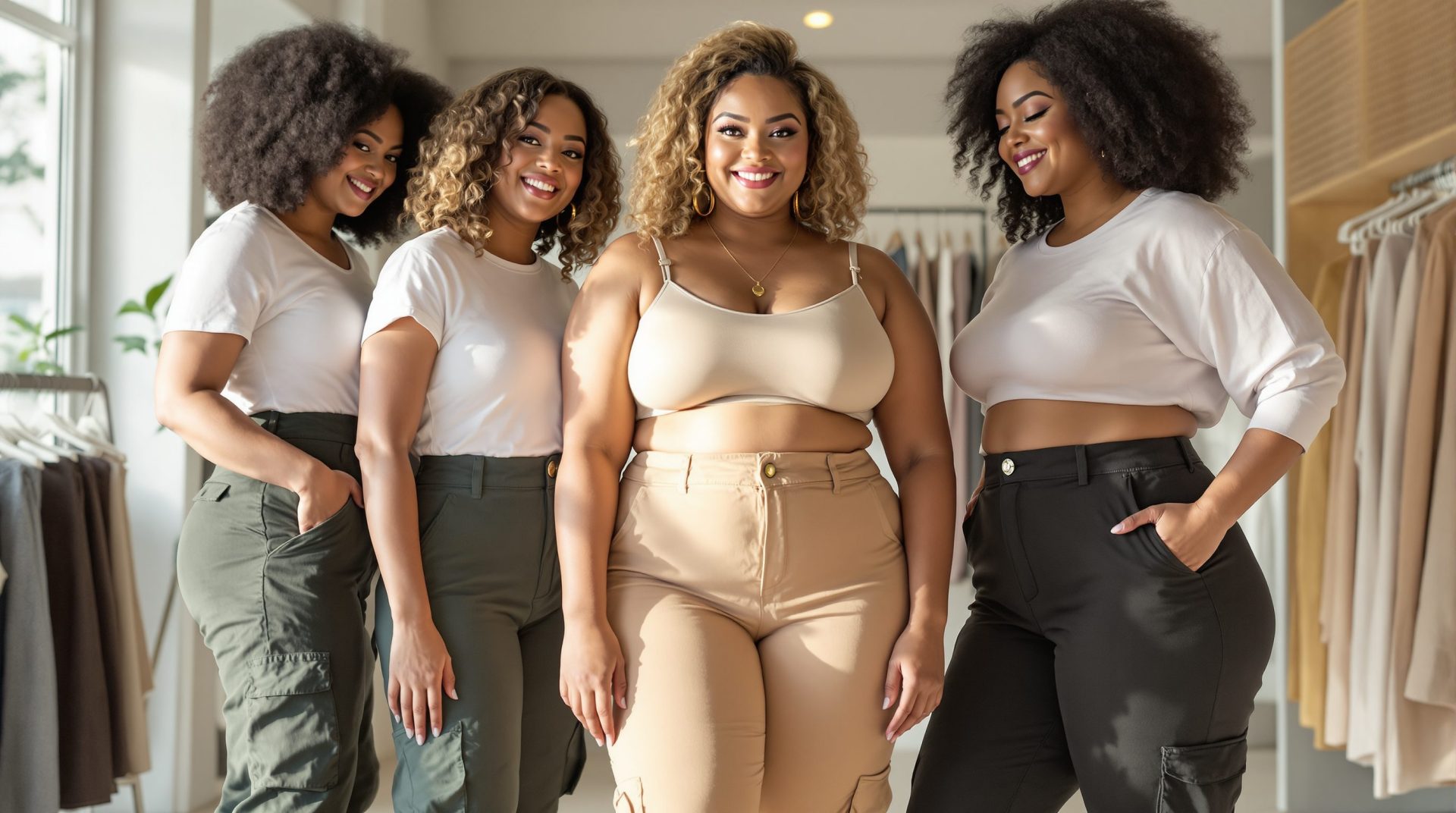 pantalon cargo femme